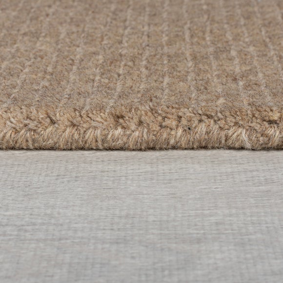 Boston Wool Border Rug Dunelm