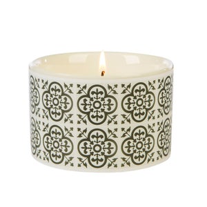 Fired Earth Medceramic Black Tea And Jasmine Candle