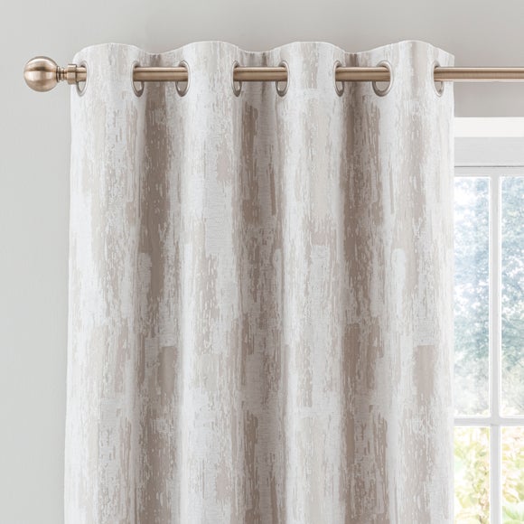 Abstract Global Eyelet Curtains -blackout Thermal Available-