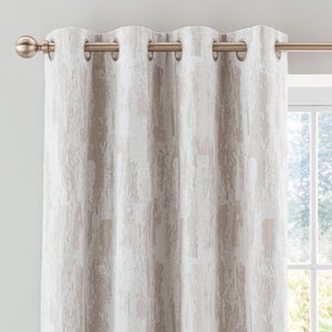 Abstract Global Eyelet Curtains -blackout Thermal Available-