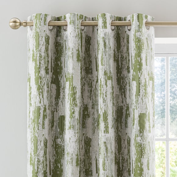 Click to view product details and reviews for Abstract Global Eyelet Curtains.