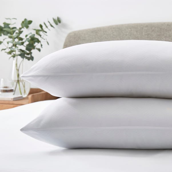 Pack of 2 Luxury Embossed Back Sleeper Pillows image 1 of 5