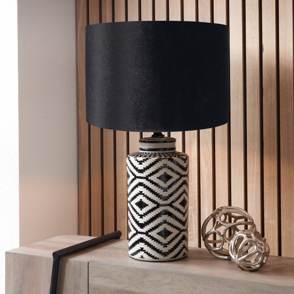 Dunelm white table deals lamp