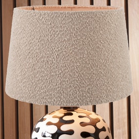 Martigues Boucle Tapered Cylinder Shade