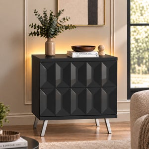 Elevate Smart Led 1 Door Lamp Table