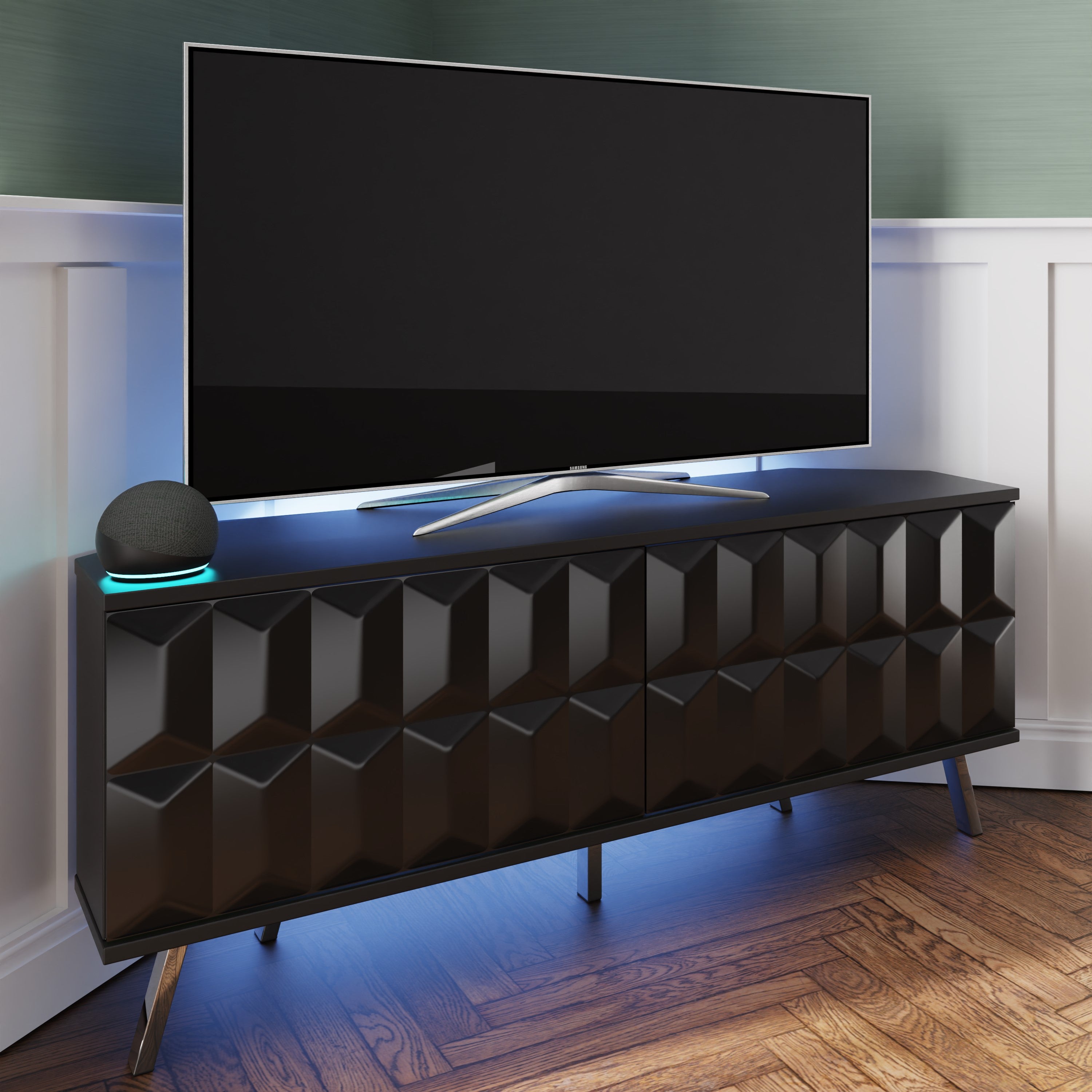 Elevate SMART LED Corner TV Unit for TVs up to 55