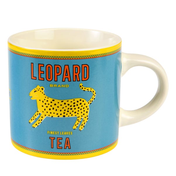 Rex London Leopard Ceramic Mug image 1 of 2