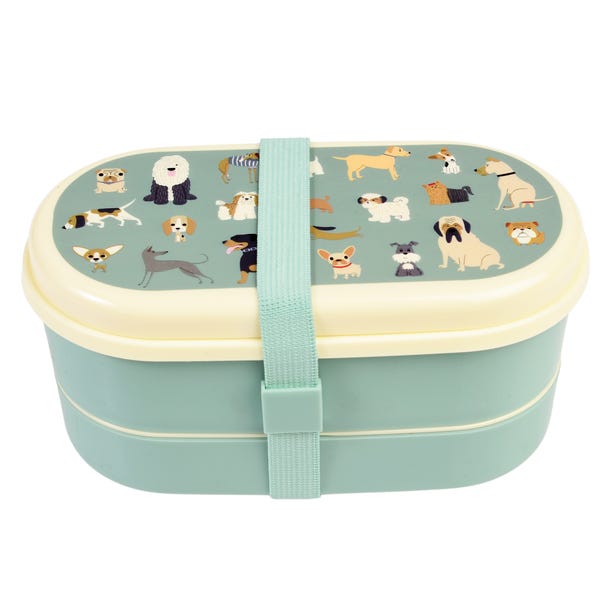 Rex London Best in Show Bento Lunch Box with Cutlery image 1 of 3