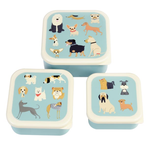 Rex London Set of 3 Best in Show Snack Boxes image 1 of 3