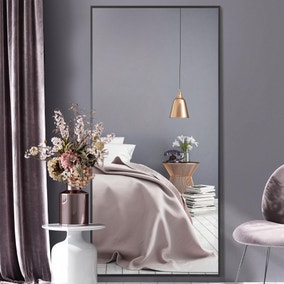Artus Aluminium Rectangle Full Length Wall Mirror