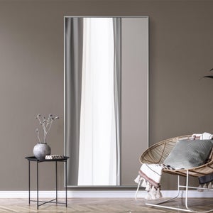 Artus Aluminium Rectangle Full Length Wall Mirror