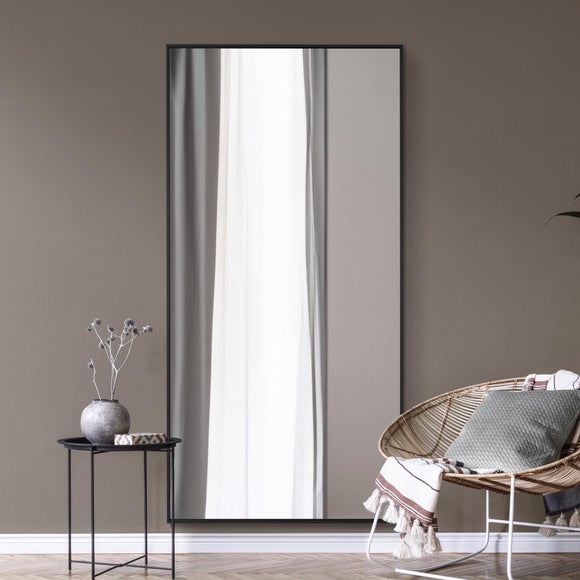 Artus Aluminium Rectangle Full Length Wall Mirror