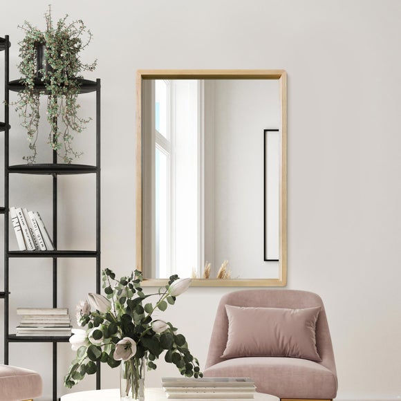 Click to view product details and reviews for Naturalis Solid Oak Rectangle Wall Mirror.