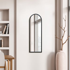 Arcus Arched Slim Indoor Outdoor Full Length Wall Mirror