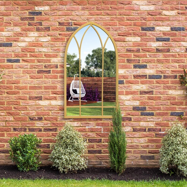 Arcus Window Arched Indoor Outdoor Wall Mirror image 1 of 3