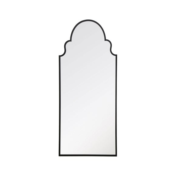 Arcus Crown Arched Indoor Outdoor Full Length Wall Mirror