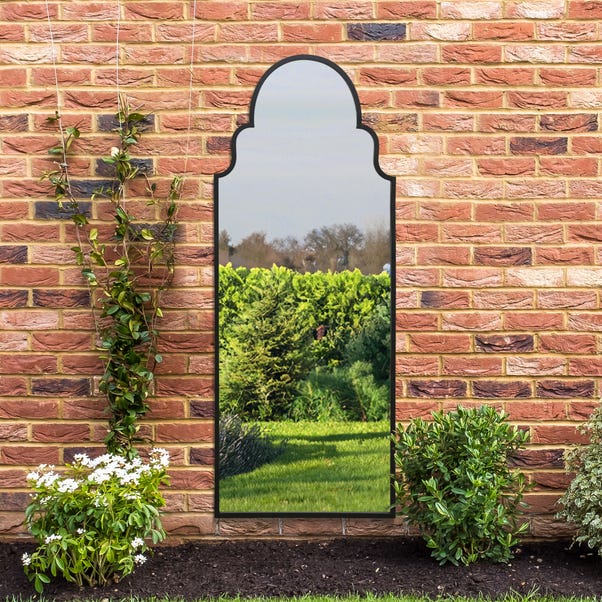 Arcus Crown Arched Indoor Outdoor Full Length Wall Mirror image 1 of 4