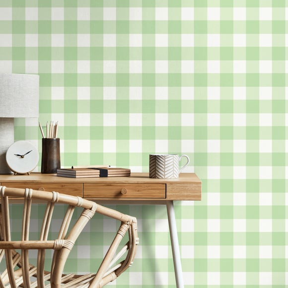 Gingham Wallpaper