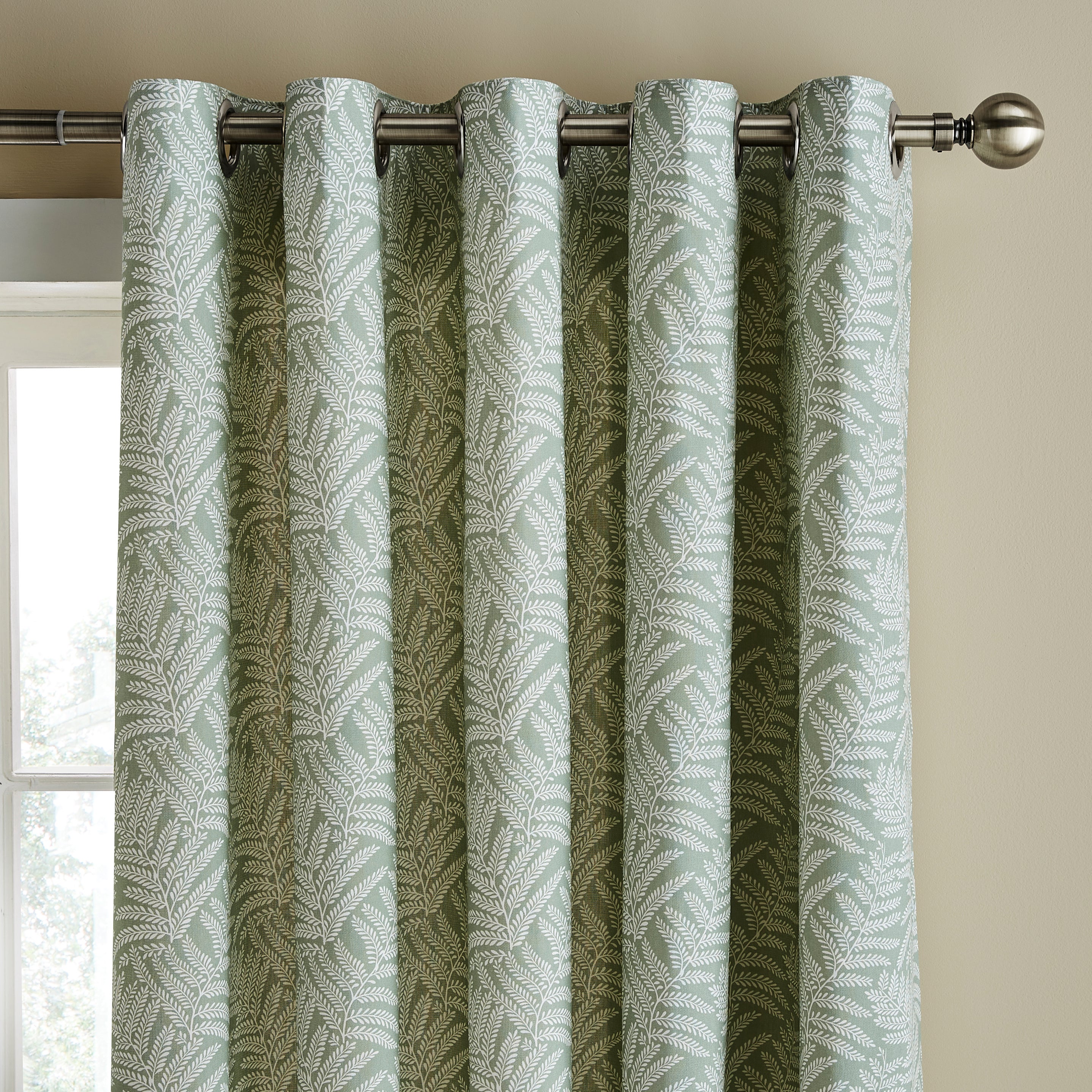 Alderley Fern Eyelet Curtain Fern