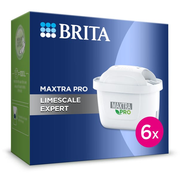 Pack of 6 BRITA Maxtra Pro Limescale Expert Filter Cartridges image 1 of 10