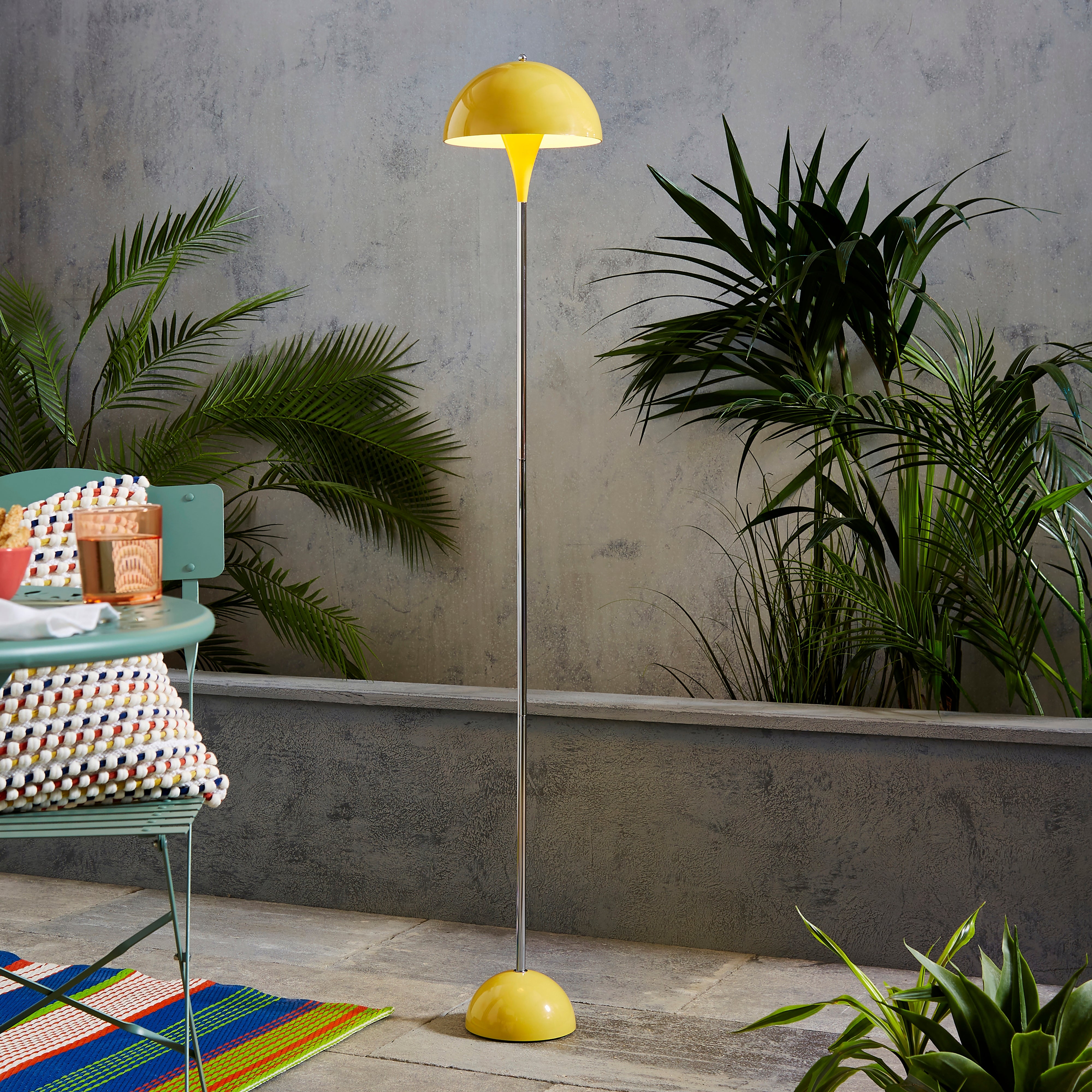 Kaoda Rechargeable Indoor Outdoor Touch Dimmable Floor Lamp Ochre