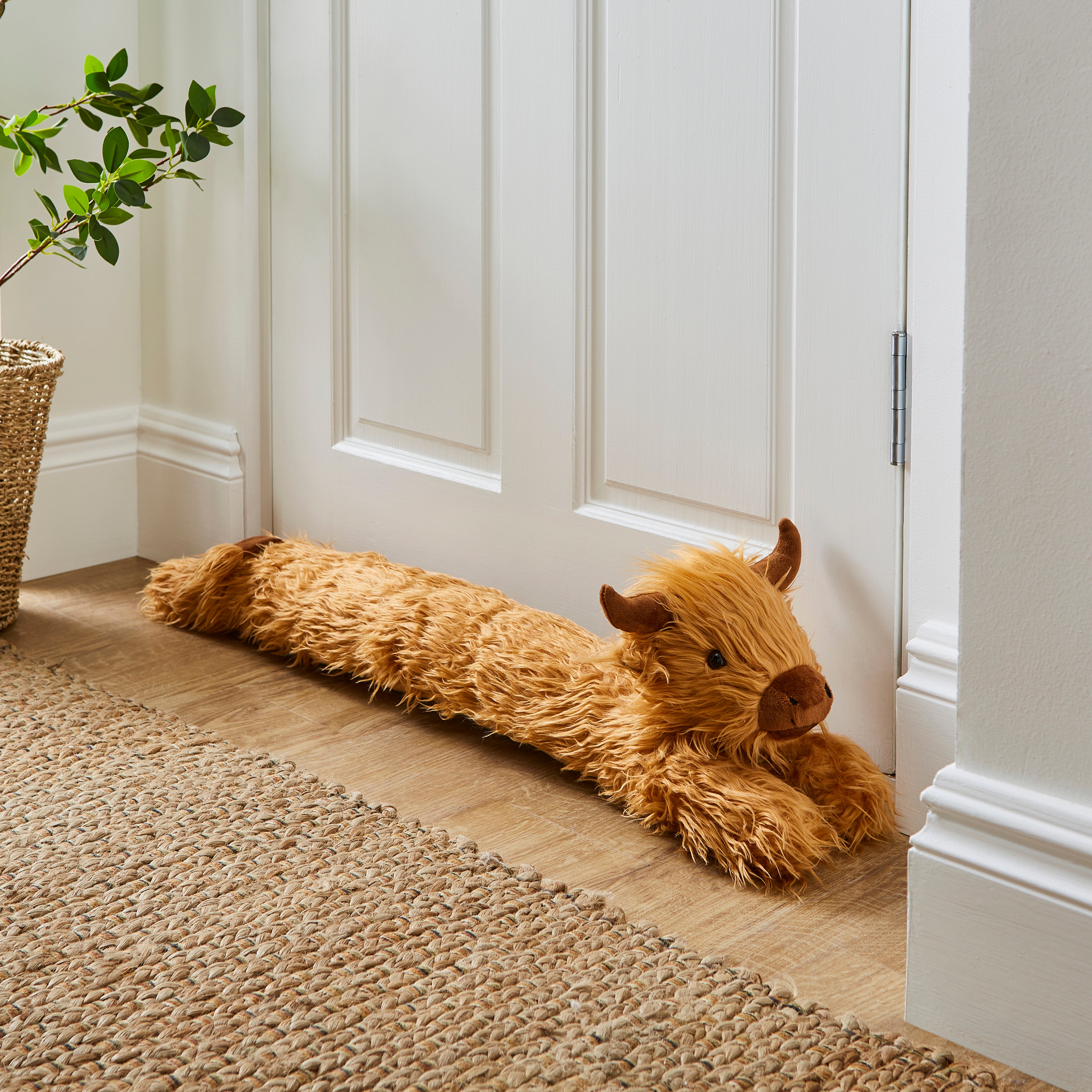 Henry Highland Cow Draught Excluder