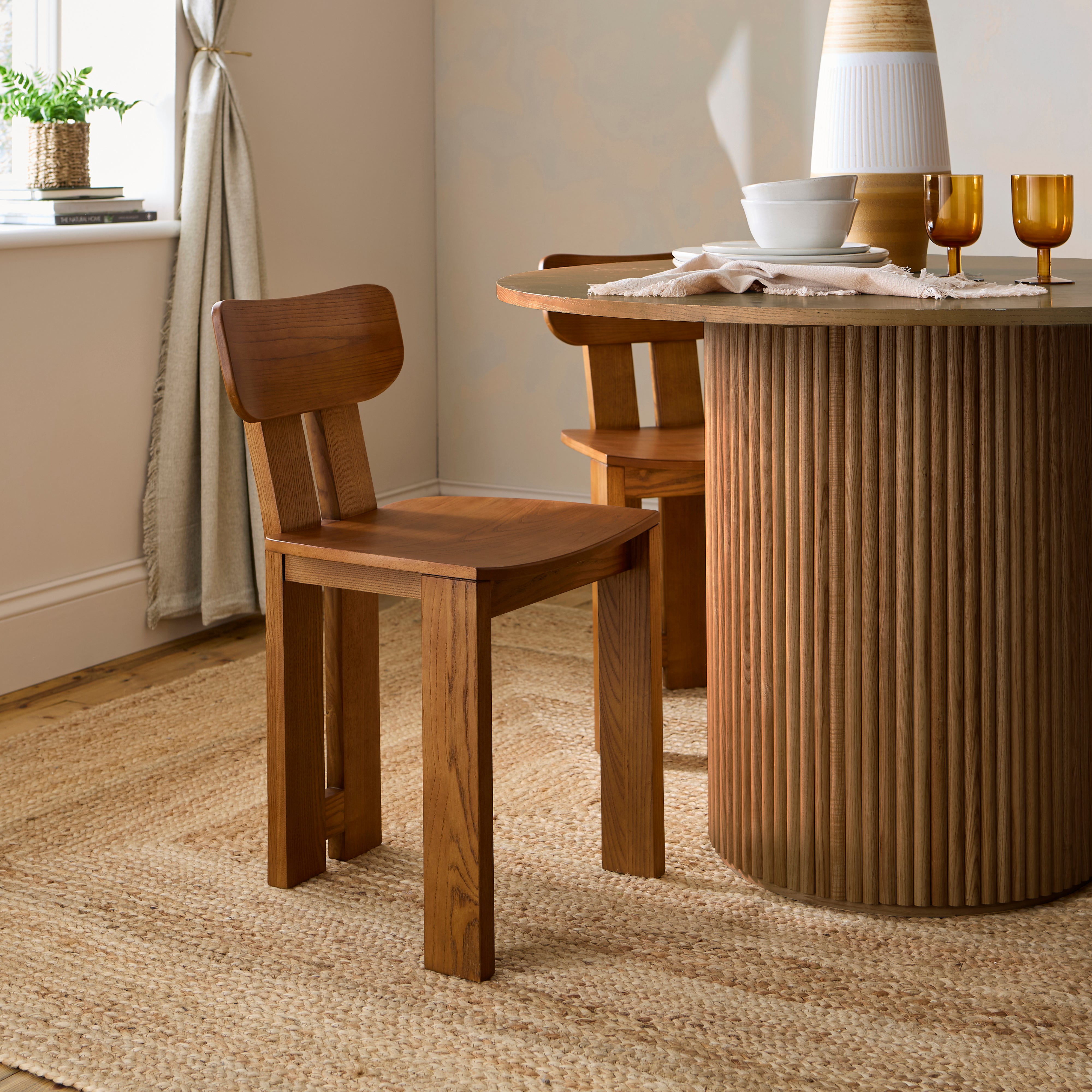 Cairo Dining Chair, Stained Ash