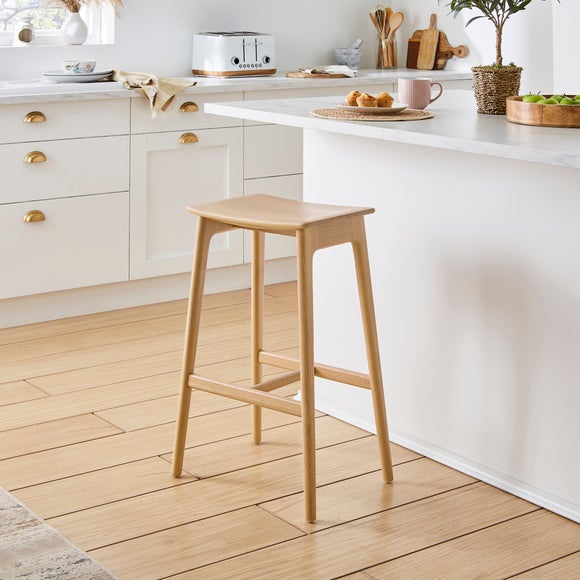 Wooden bar stools dunelm sale