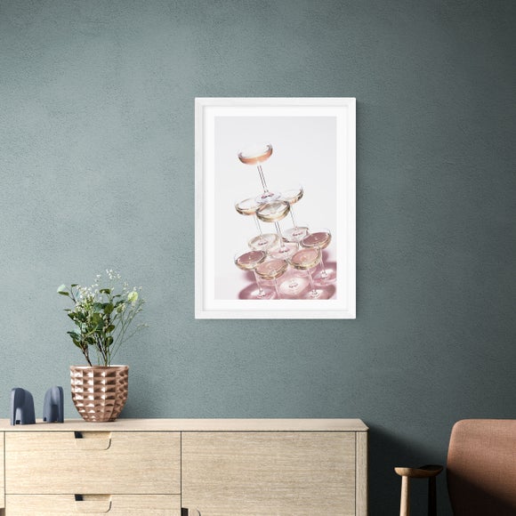 East End Prints - Champagne I Print by 1x Gallery Pink thumbnail