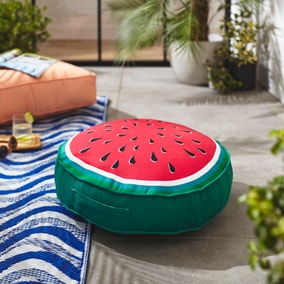 Watermelon Round Floor Cushion