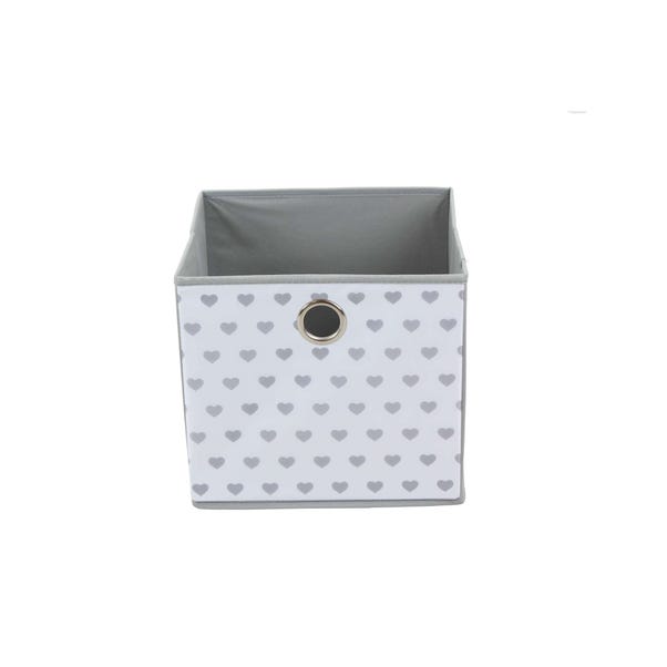 Set of 2 Hearts Small Storage Boxes image 1 of 2