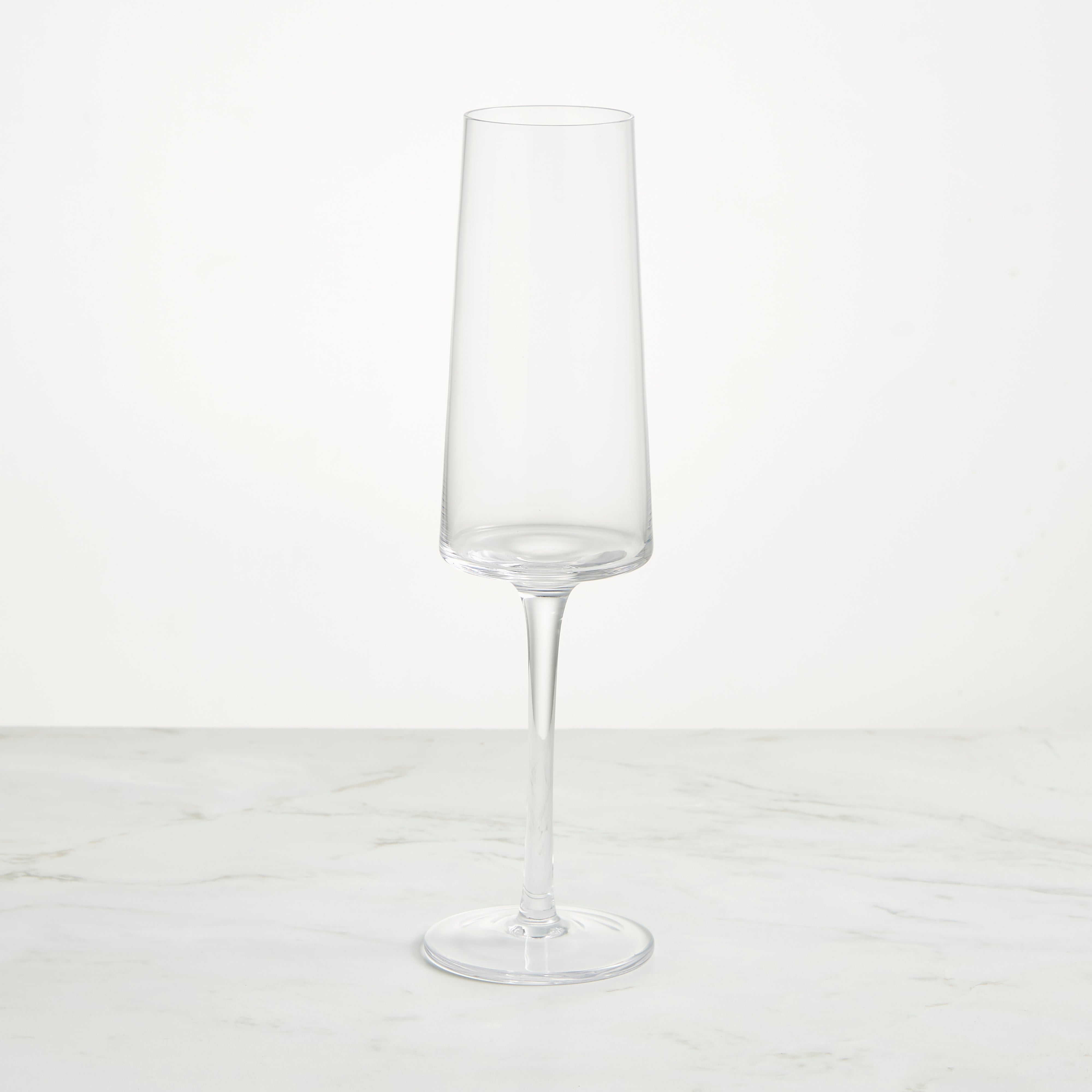 Chicago Champagne Glass Clear