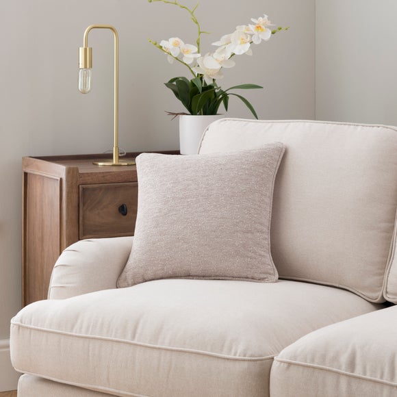 Boucle Chenille Cushion Natural