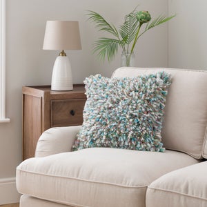 Ava Textured Square Cushion