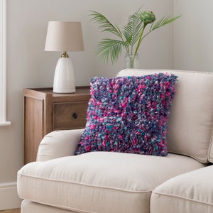 Ava Textured Square Cushion