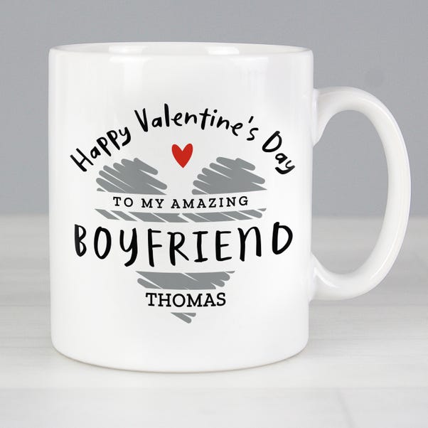 Personalised Happy Valentine's Day Mug image 1 of 5
