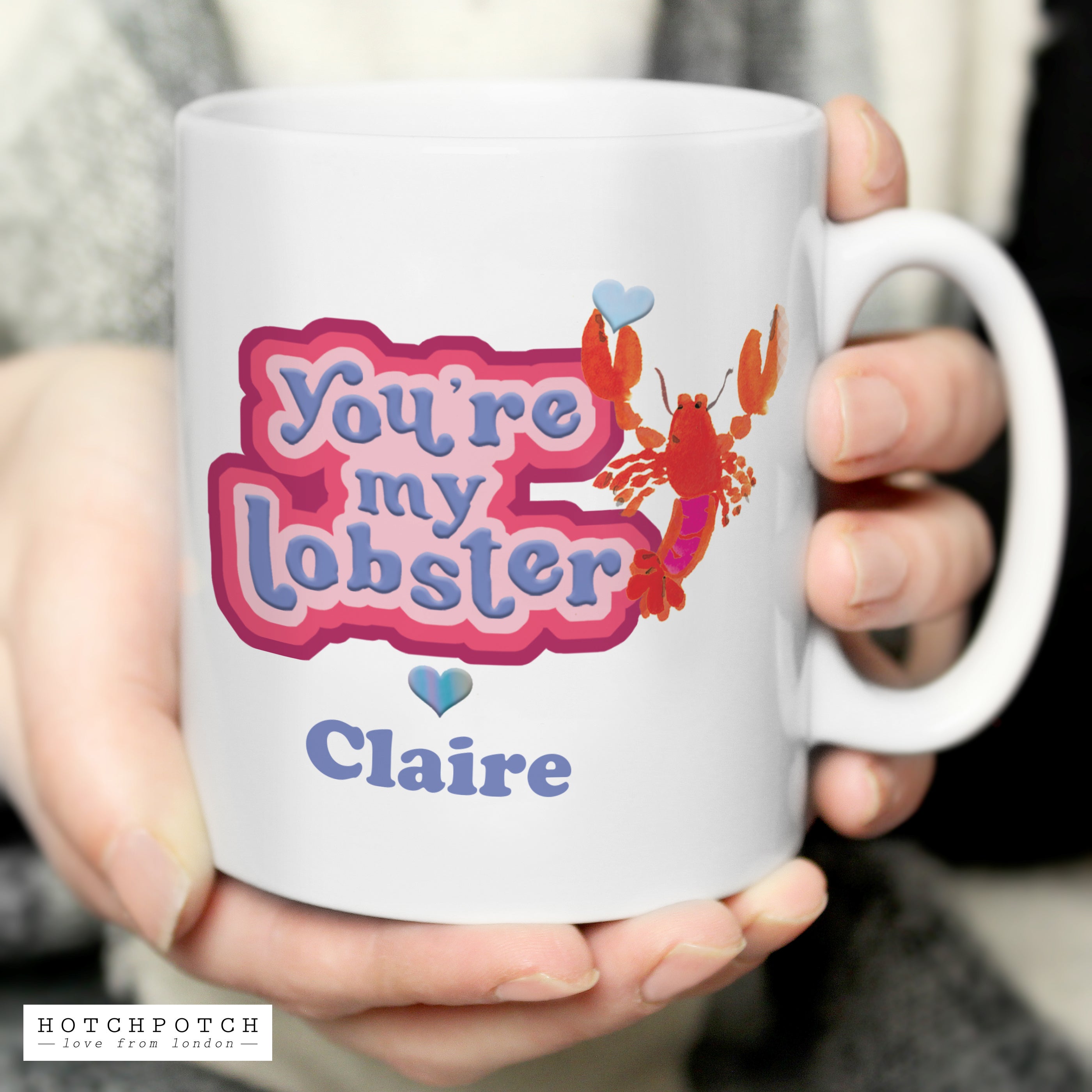 Personalised Lobster Mug