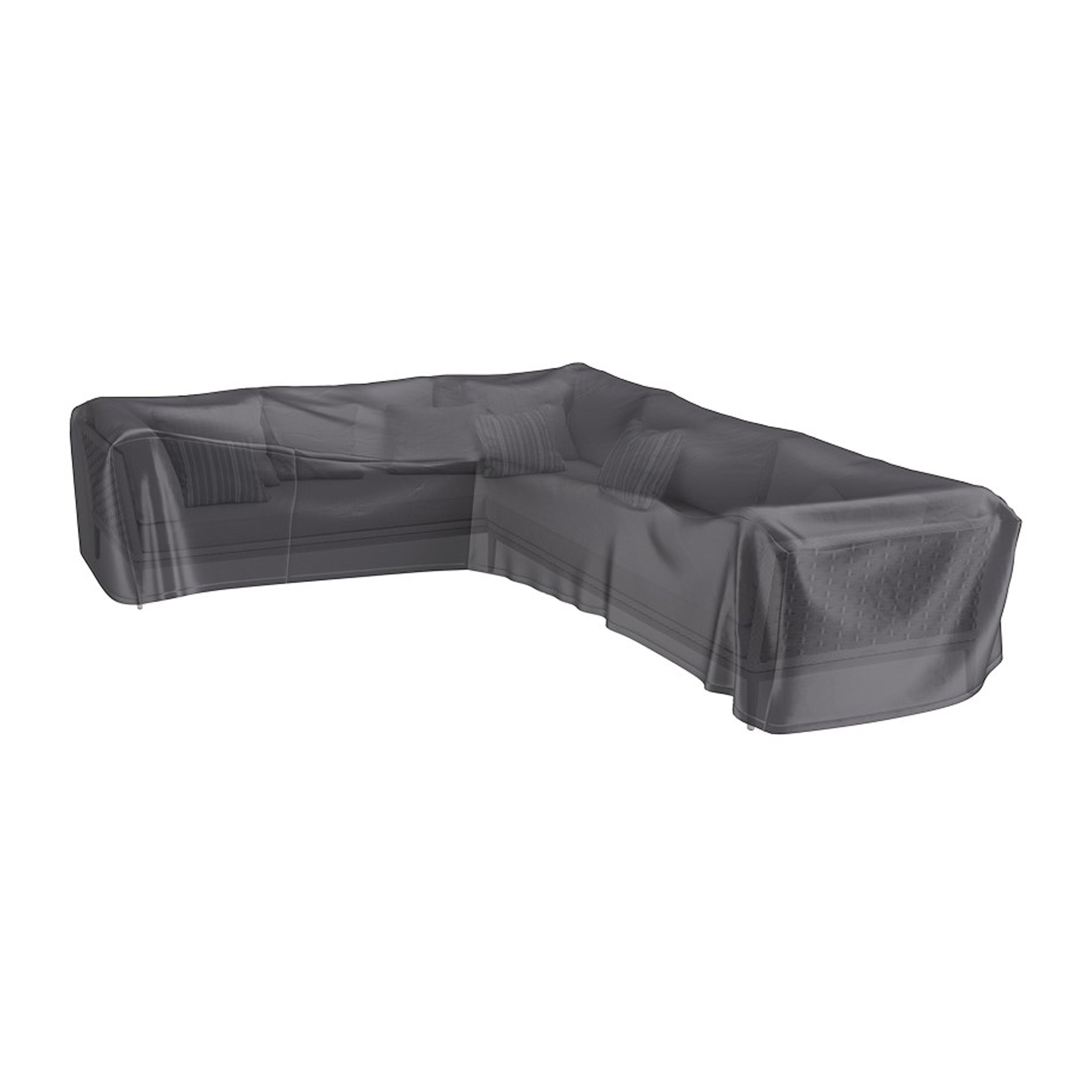 Aerocover Lounge Set Right Hand L Shape Cover Grey