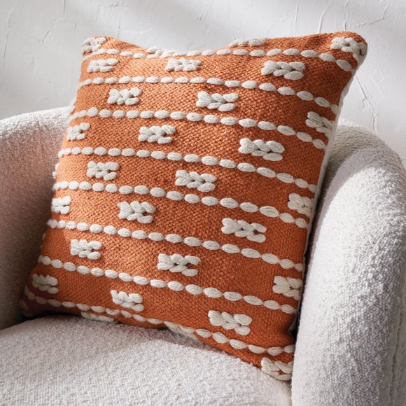 Orange cushions dunelm best sale