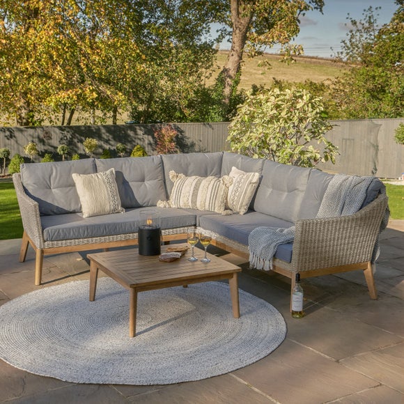 Dunelm rattan deals cube garden furniture