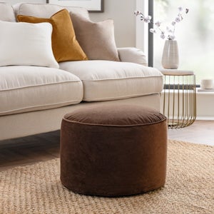 Eliza Velvet Pouffe