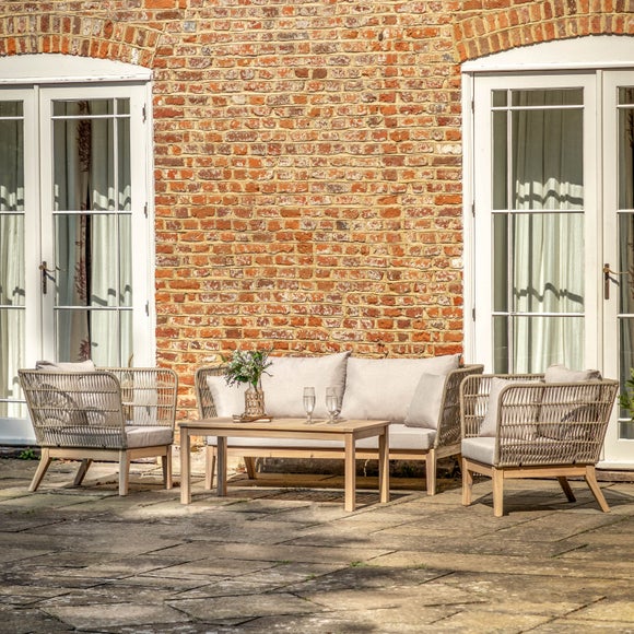 Photos - Garden Furniture Ottinge Rope Sofa Set