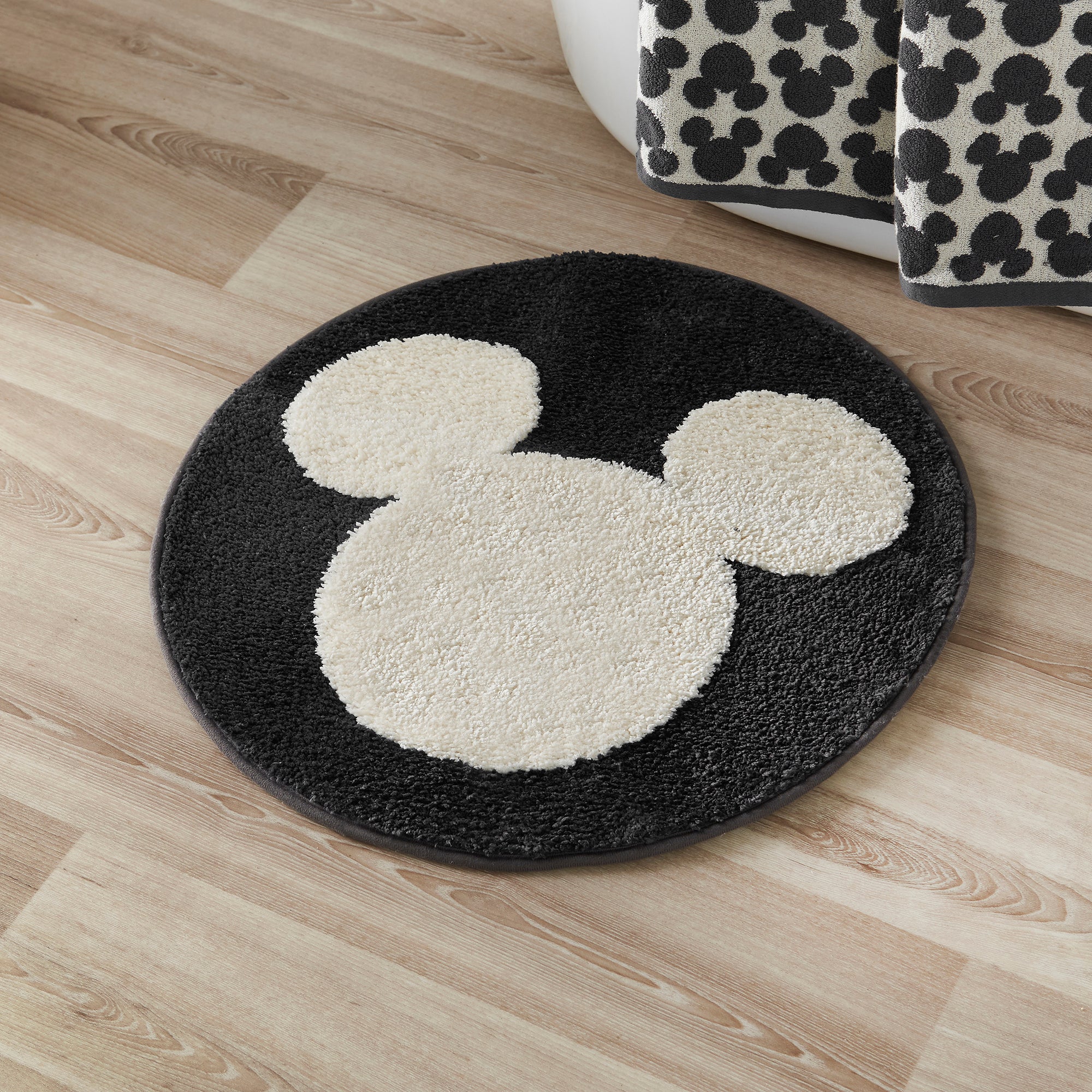 Disney Mickey Mouse Head Circle Bath Mat
