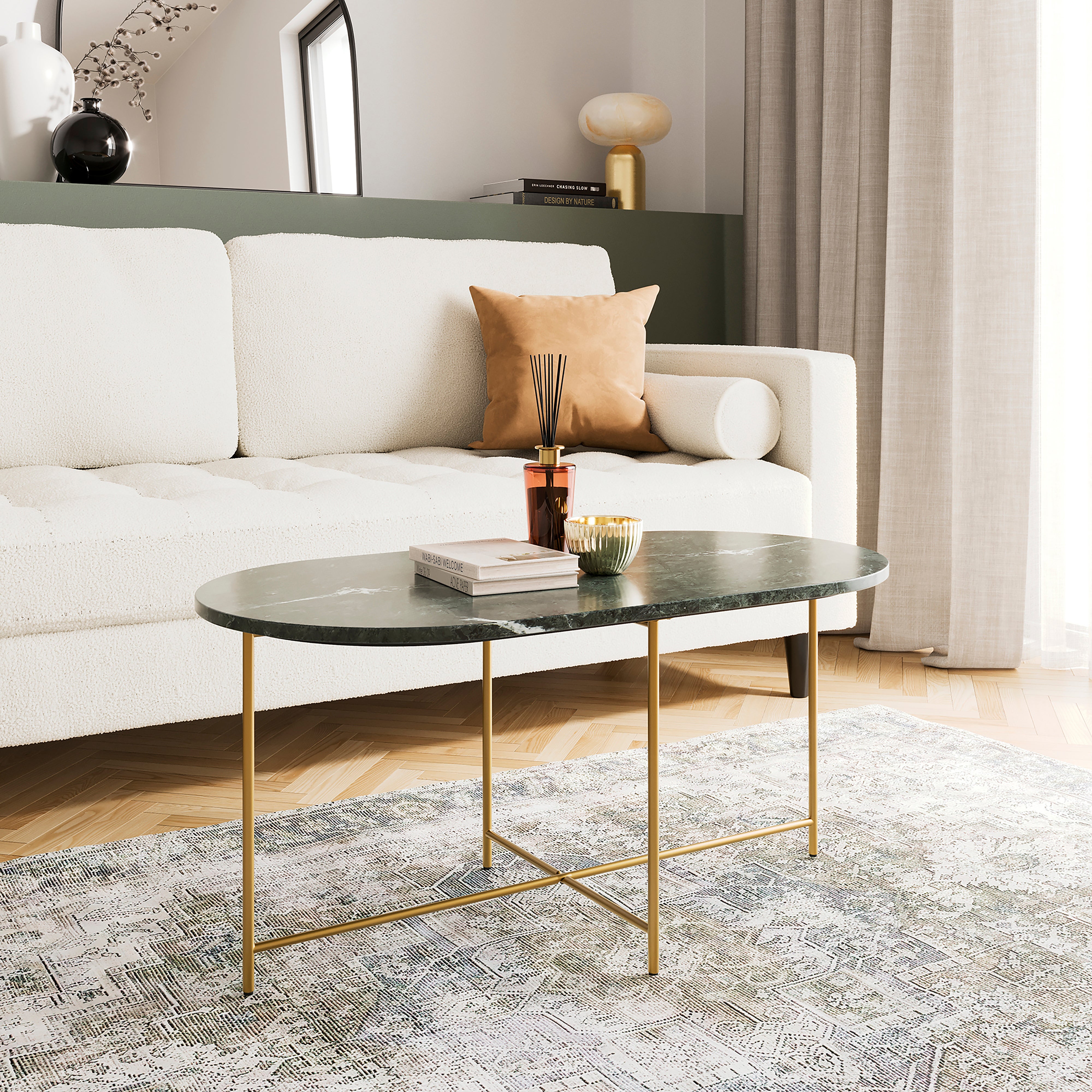 Cinzia Coffee Table Green