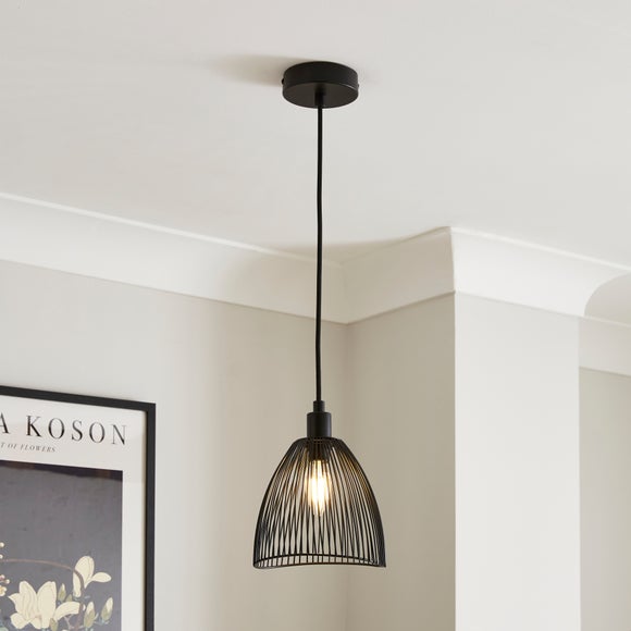 Click to view product details and reviews for Elements Jaula Mini Adjustable Pendant Light.