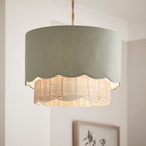 Sofia Rattan Easy Fit Lamp Shade