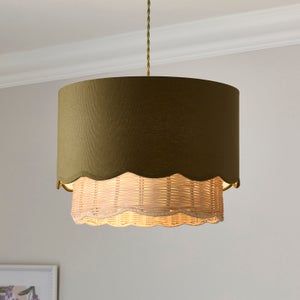 Sofia Rattan Easy Fit Lamp Shade