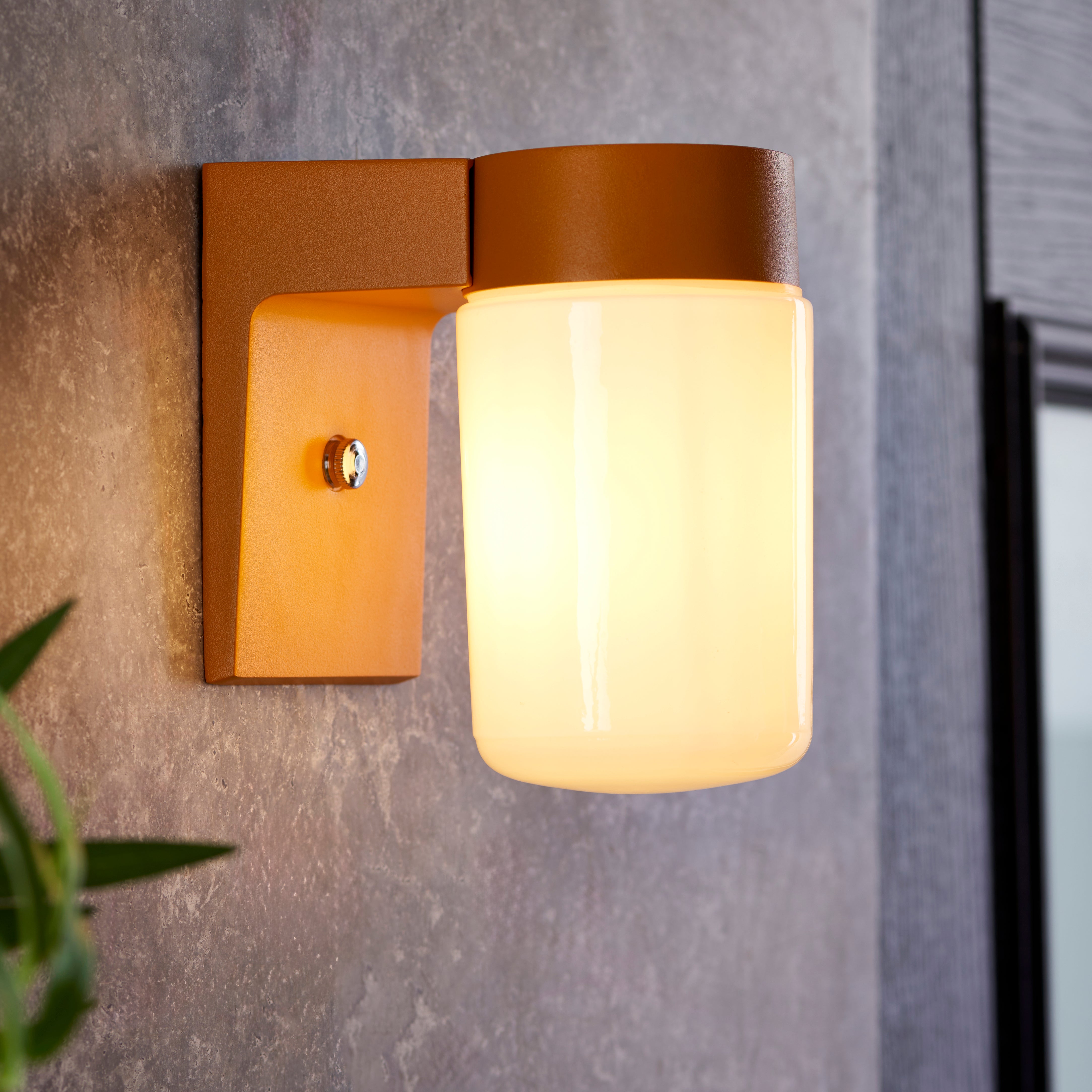 Elements Taylor Industrial Outdoor Wall Light