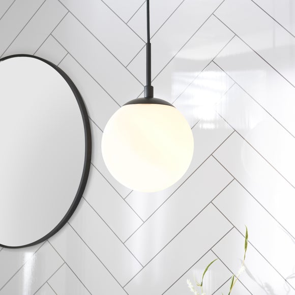 Click to view product details and reviews for Sfera Industrial Bathroom Adjustable Pendant Light.