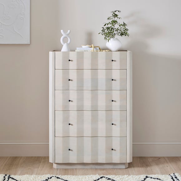 Click to view product details and reviews for Willa 5 Drawer Chest Mango Wood.